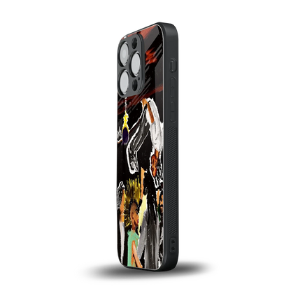 Gravity Break iphone 16 pro mobile cover | shockproof glass phone case