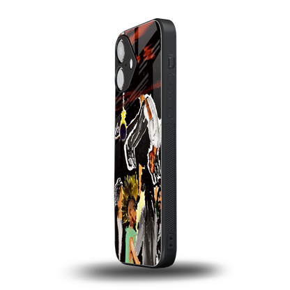 Gravity Break iPhone 16 mobile cover | shockproof glass phone case