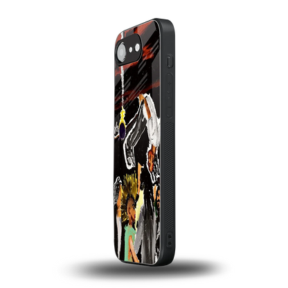 Gravity Break iphone 16e mobile cover | shockproof glass phone case