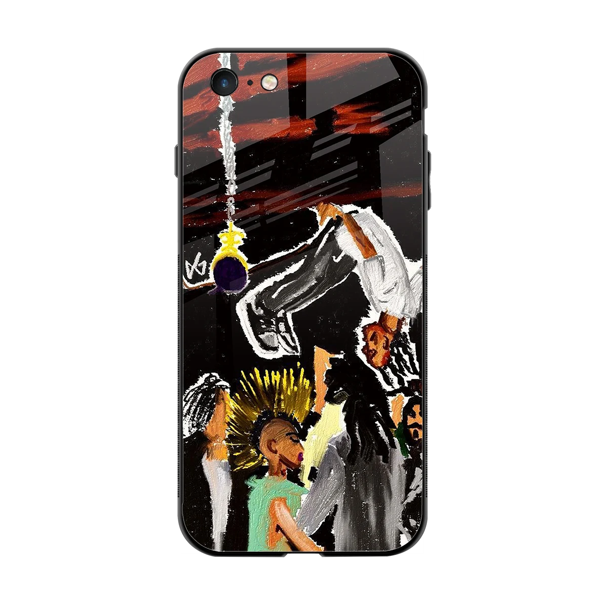 Gravity Break back phone cover | glass case for iphone 6