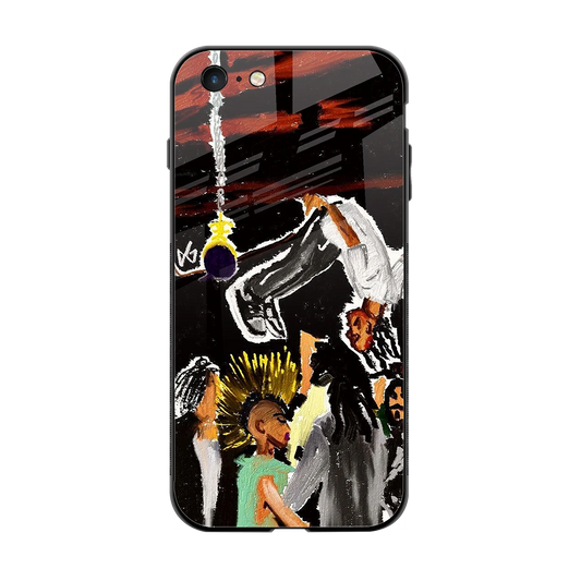 Gravity Break back phone cover | glass case for iphone 6