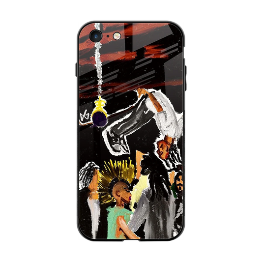 Gravity Break back phone cover | glass case for iphone 7