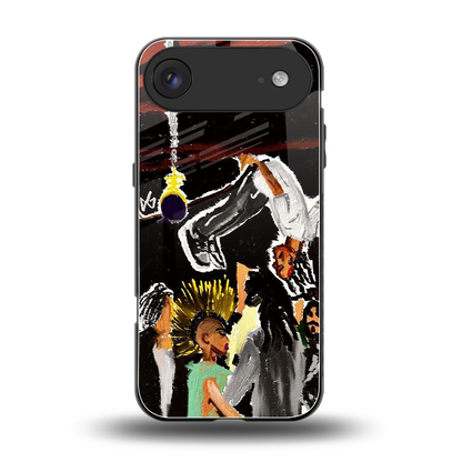 Gravity Break back phone cover | glass case for iphone air