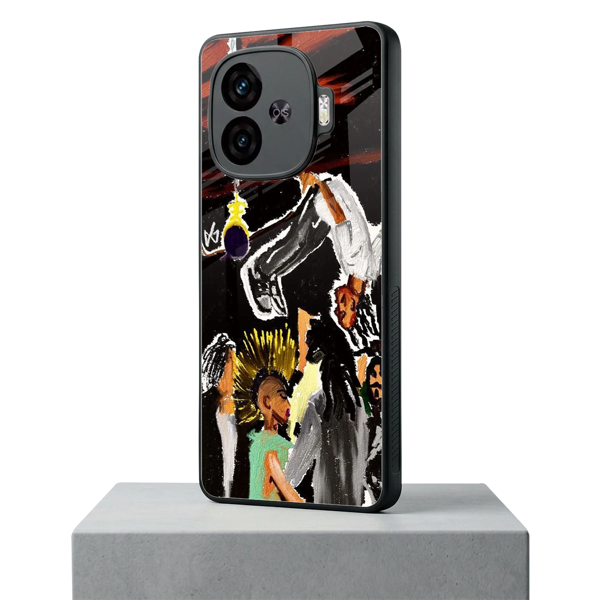 Gravity Break iqoo neo 10r 5g mobile cover | shockproof glass phone case