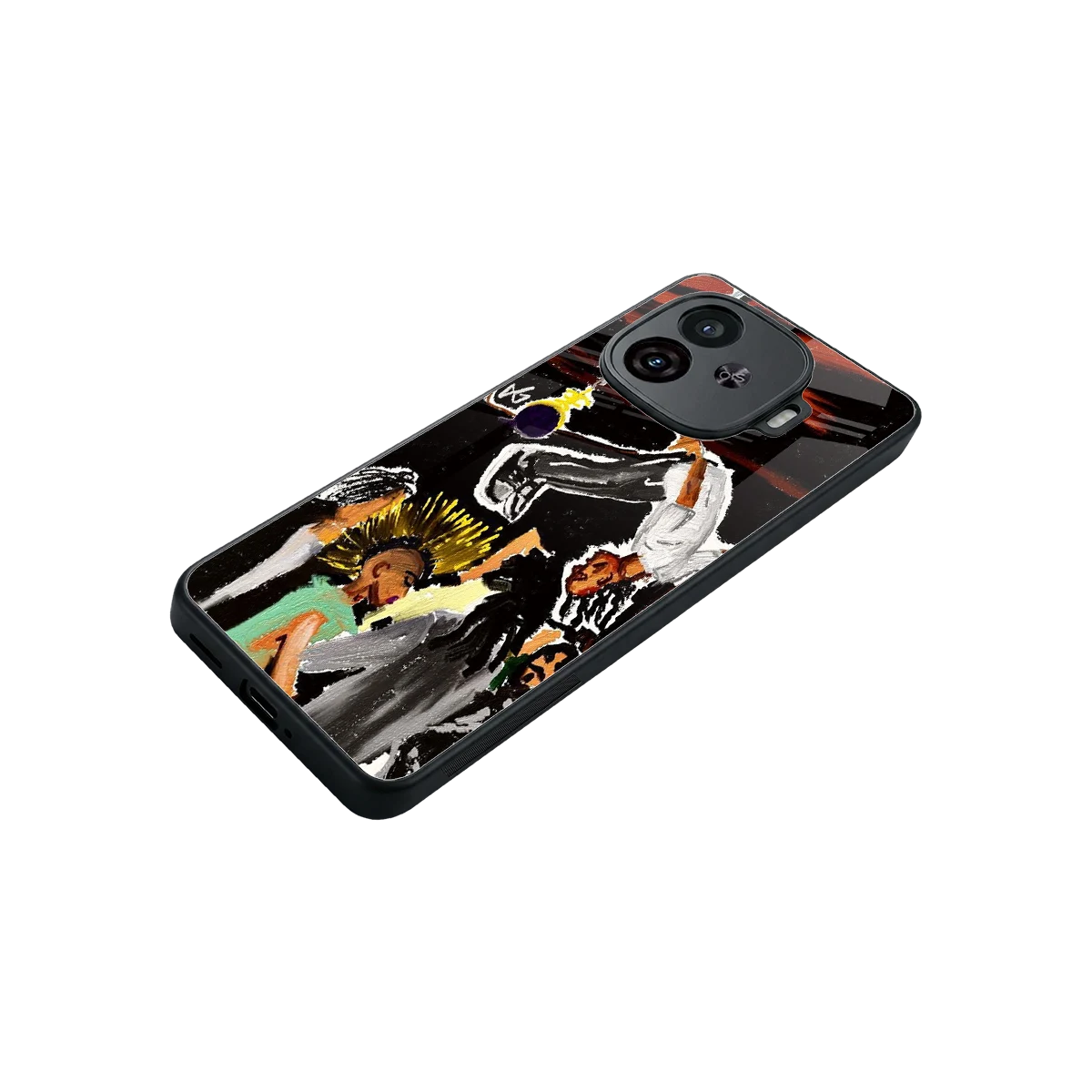 Gravity Break stylish phone case for iqoo neo 10r 5g | glossy glass and slim fit