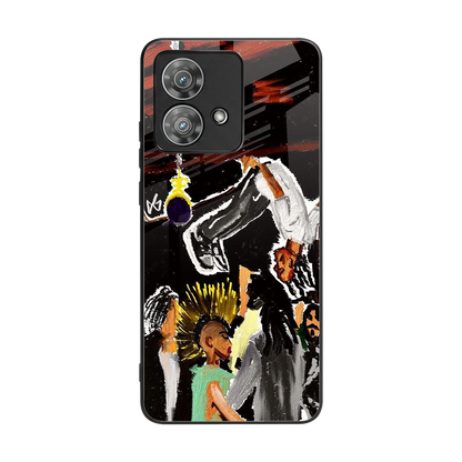 Gravity Break back phone cover | glass case for motorola edge 40 neo 5g