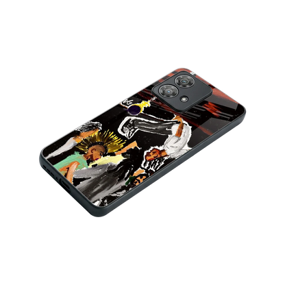 Gravity Break stylish phone case for motorola edge 40 neo 5g | glossy glass and slim fit