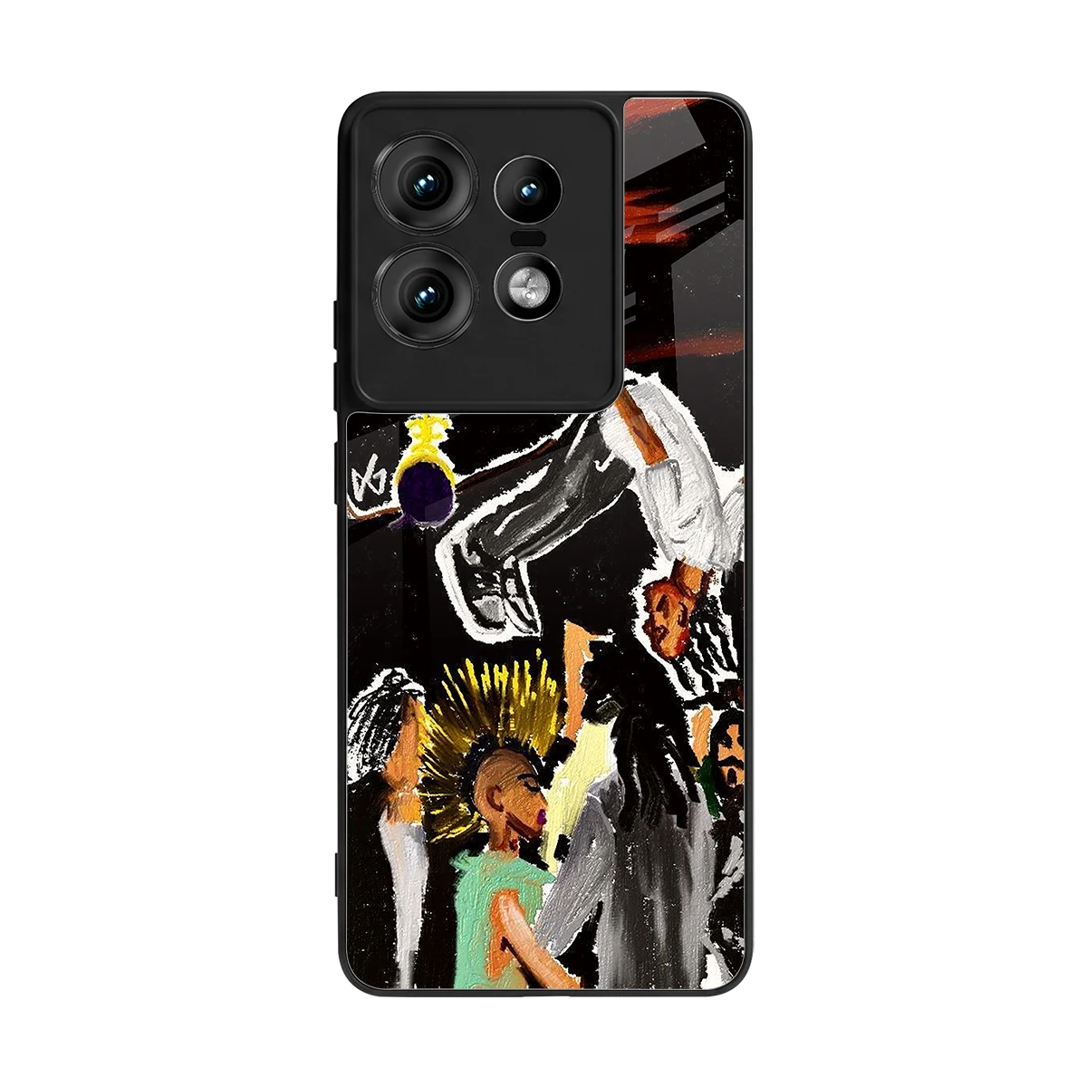 Gravity Break back phone cover | glass case for motorola edge 50 pro