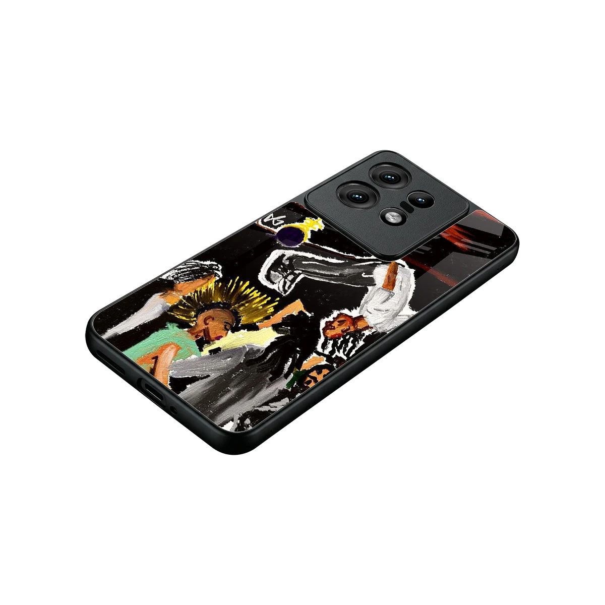 Gravity Break stylish phone case for motorola edge 50 pro | glossy glass and slim fit