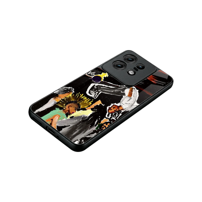 Gravity Break stylish phone case for motorola edge 50 pro | glossy glass and slim fit
