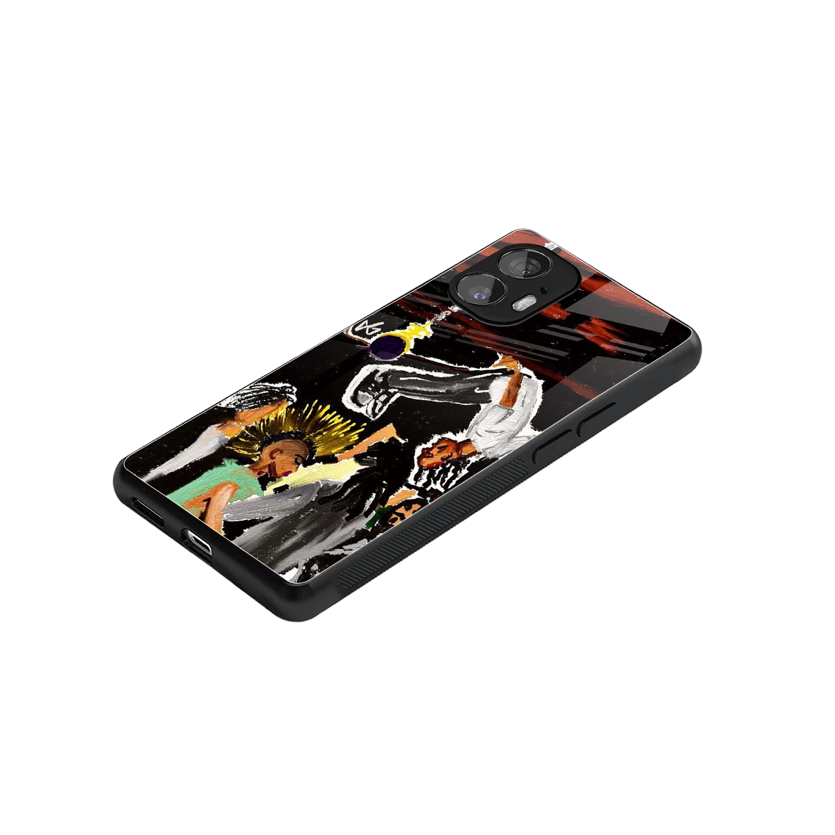 Gravity Break stylish phone case for nothing phone 2 | glossy glass and slim fit