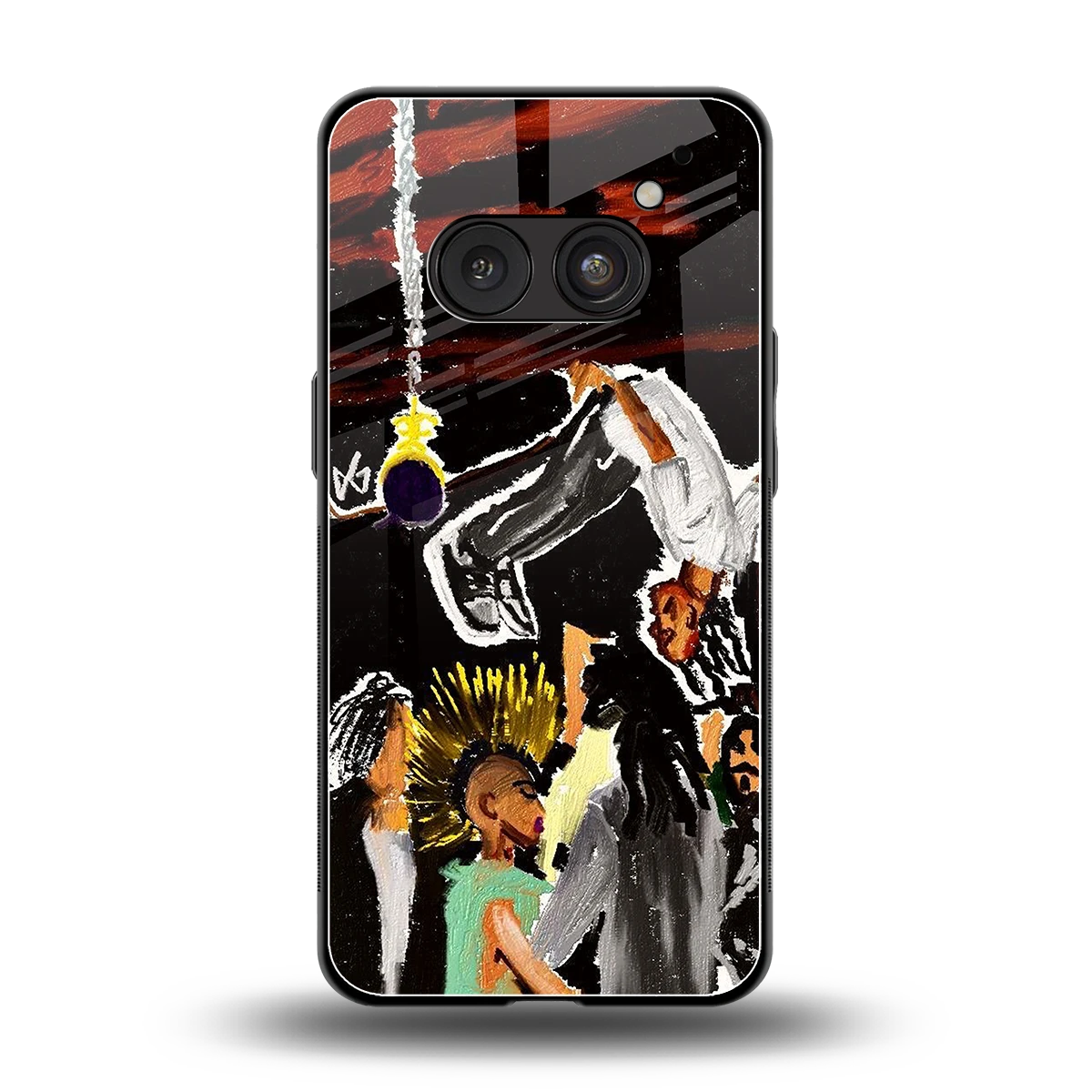 Gravity Break back phone cover | glass case for nothing phone 2a plus