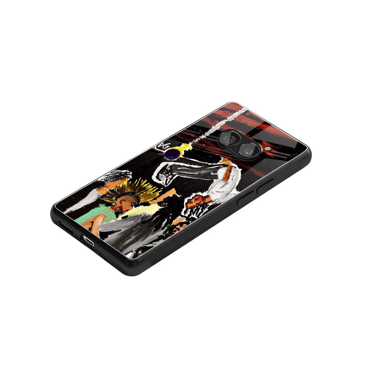 Gravity Break stylish phone case for nothing phone 2a plus | glossy glass and slim fit