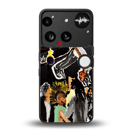 Gravity Break back phone cover | glass case for nothing phone 3