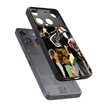 Gravity Break sleek nothing phone 3 cover with tempered glass back and TPU edges