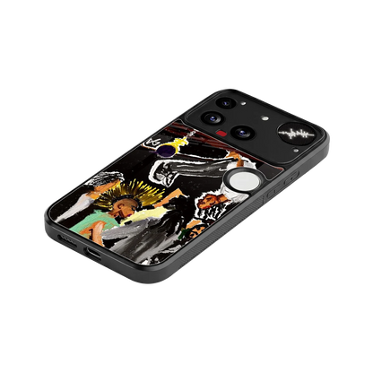 Gravity Break stylish phone case for nothing phone 3 | glossy glass and slim fit