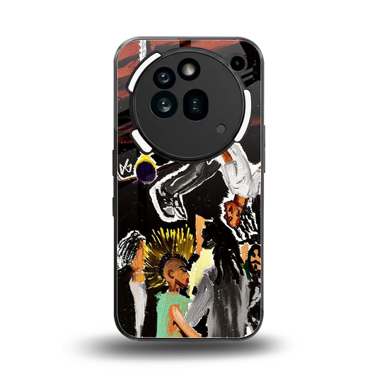Gravity Break back phone cover | glass case for nothing phone 3a pro