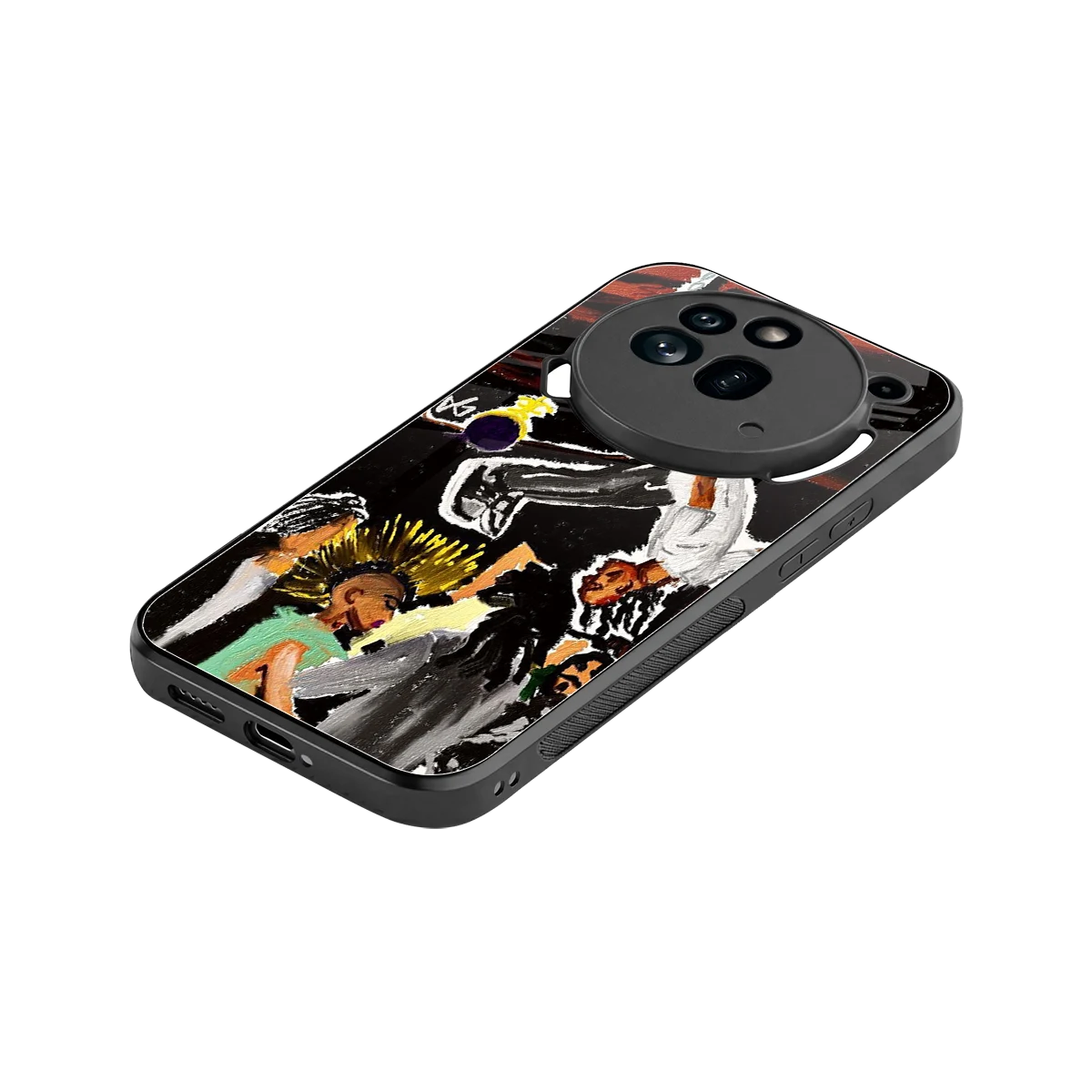 Gravity Break stylish phone case for nothing phone 3a pro | glossy glass and slim fit