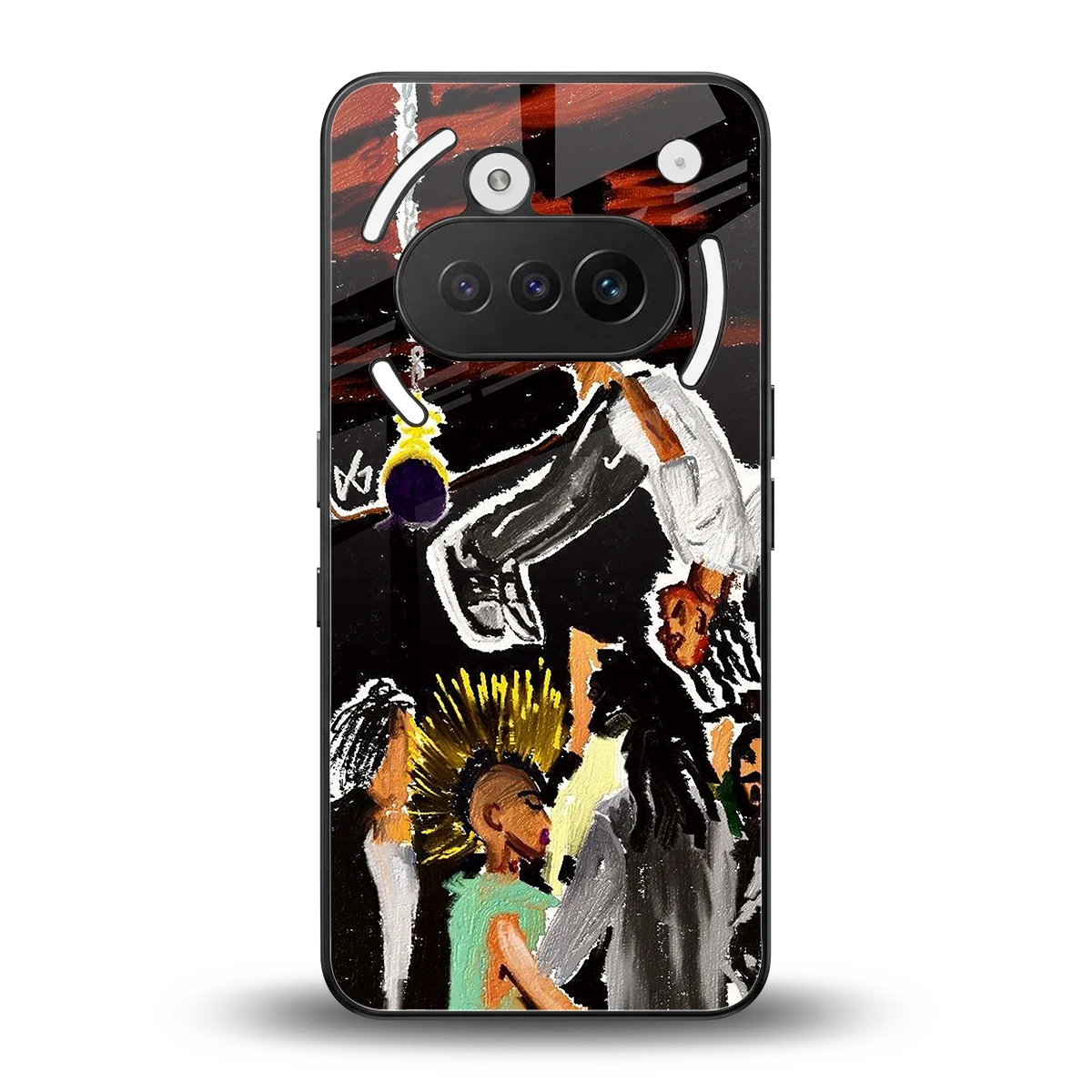 Gravity Break back phone cover | glass case for nothing phone 3a