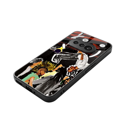 Gravity Break stylish phone case for nothing phone 3a | glossy glass and slim fit