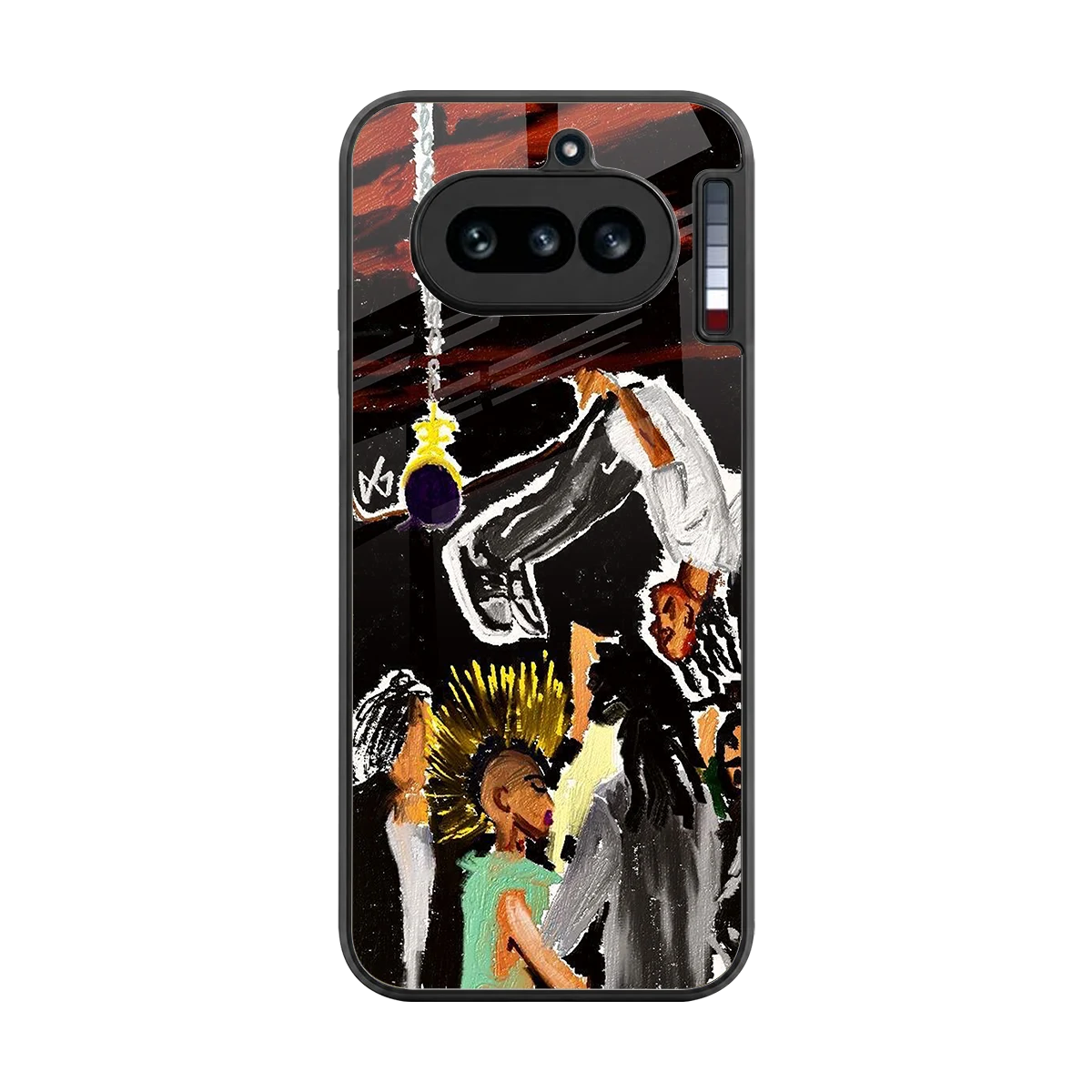 Gravity Break back phone cover | glass case for nothing phone 4a