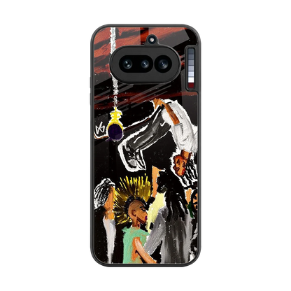Gravity Break back phone cover | glass case for nothing phone 4a