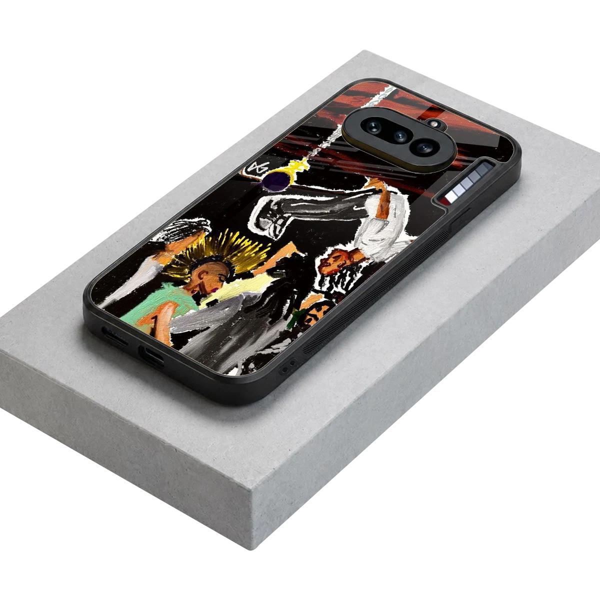 Gravity Break stylish phone case for nothing phone 4a | glossy glass and slim fit