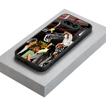 Gravity Break stylish phone case for nothing phone 4a | glossy glass and slim fit
