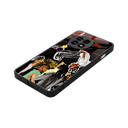 Gravity Break stylish phone case for oneplus 13r | glossy glass and slim fit