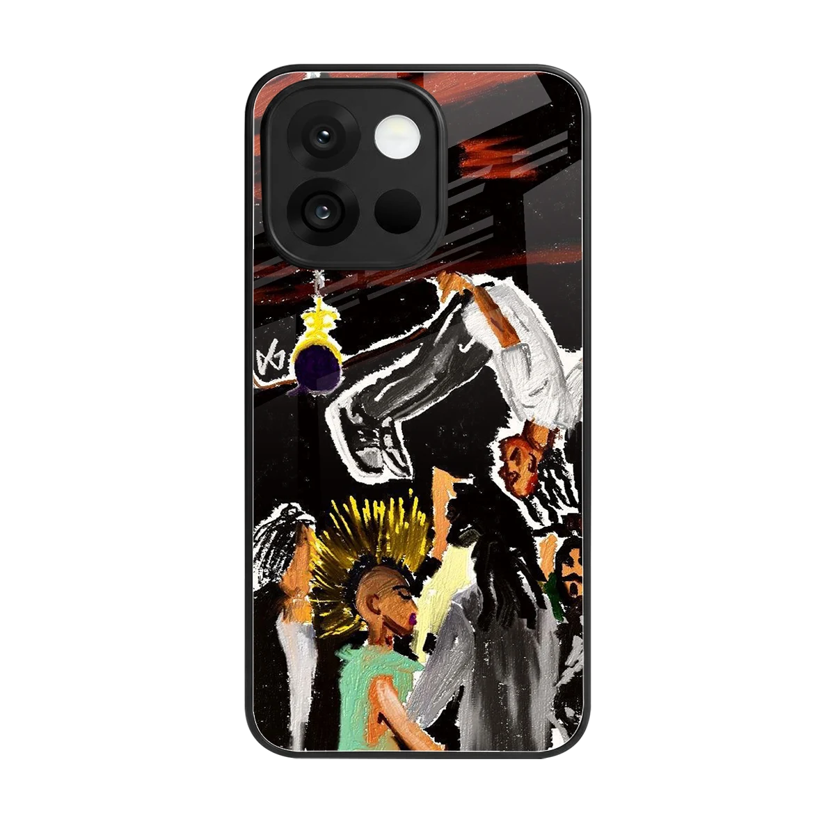 Gravity Break back phone cover | glass case for oneplus 13s