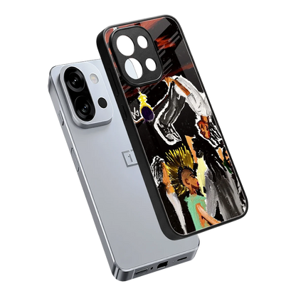 Gravity Break sleek oneplus 13s cover with tempered glass back and TPU edges