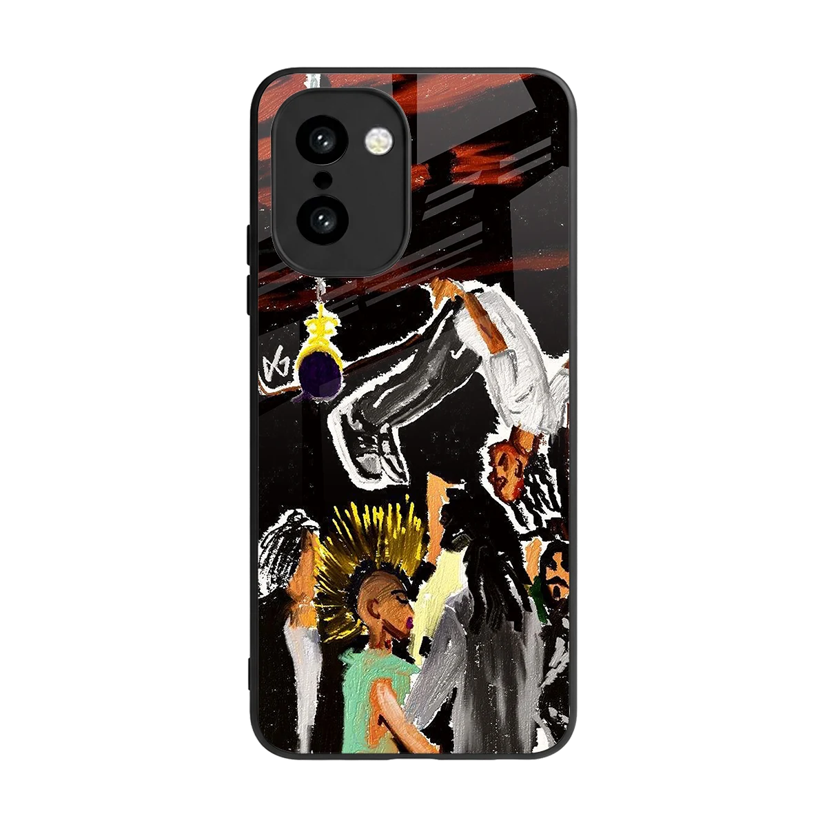 Gravity Break back phone cover | glass case for oneplus 15r