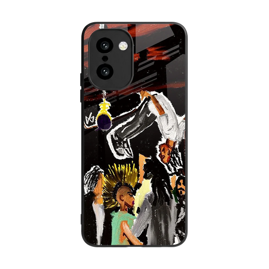 Gravity Break back phone cover | glass case for oneplus 15r