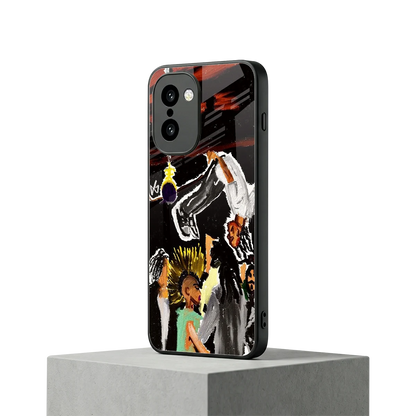 Gravity Break oneplus 15r mobile cover | shockproof glass phone case