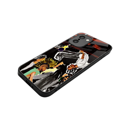 Gravity Break stylish phone case for oneplus 15r | glossy glass and slim fit