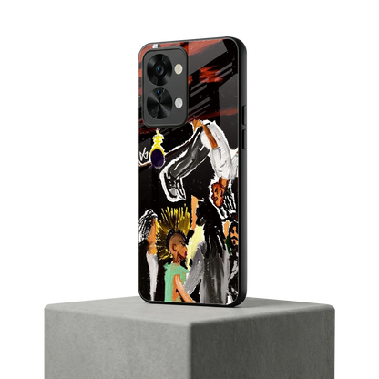 Gravity Break oneplus nord 2t mobile cover | shockproof glass phone case