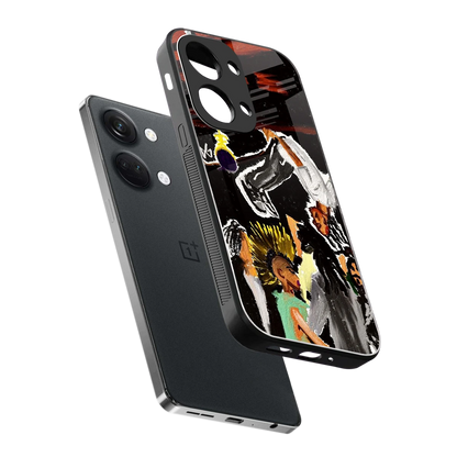 Gravity Break sleek oneplus nord 3 cover with tempered glass back and TPU edges