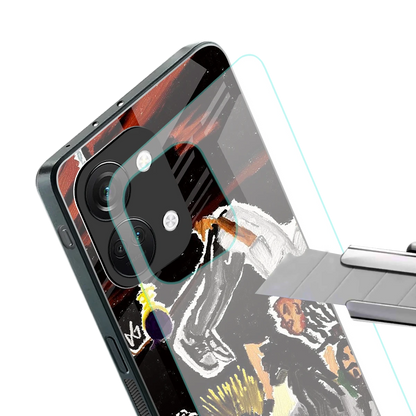 Gravity Break stylish phone case for oneplus nord 3 | glossy glass and slim fit