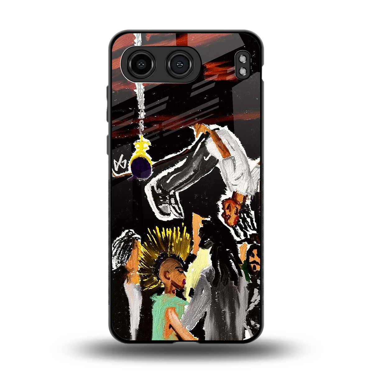 Gravity Break back phone cover | glass case for oneplus nord 4