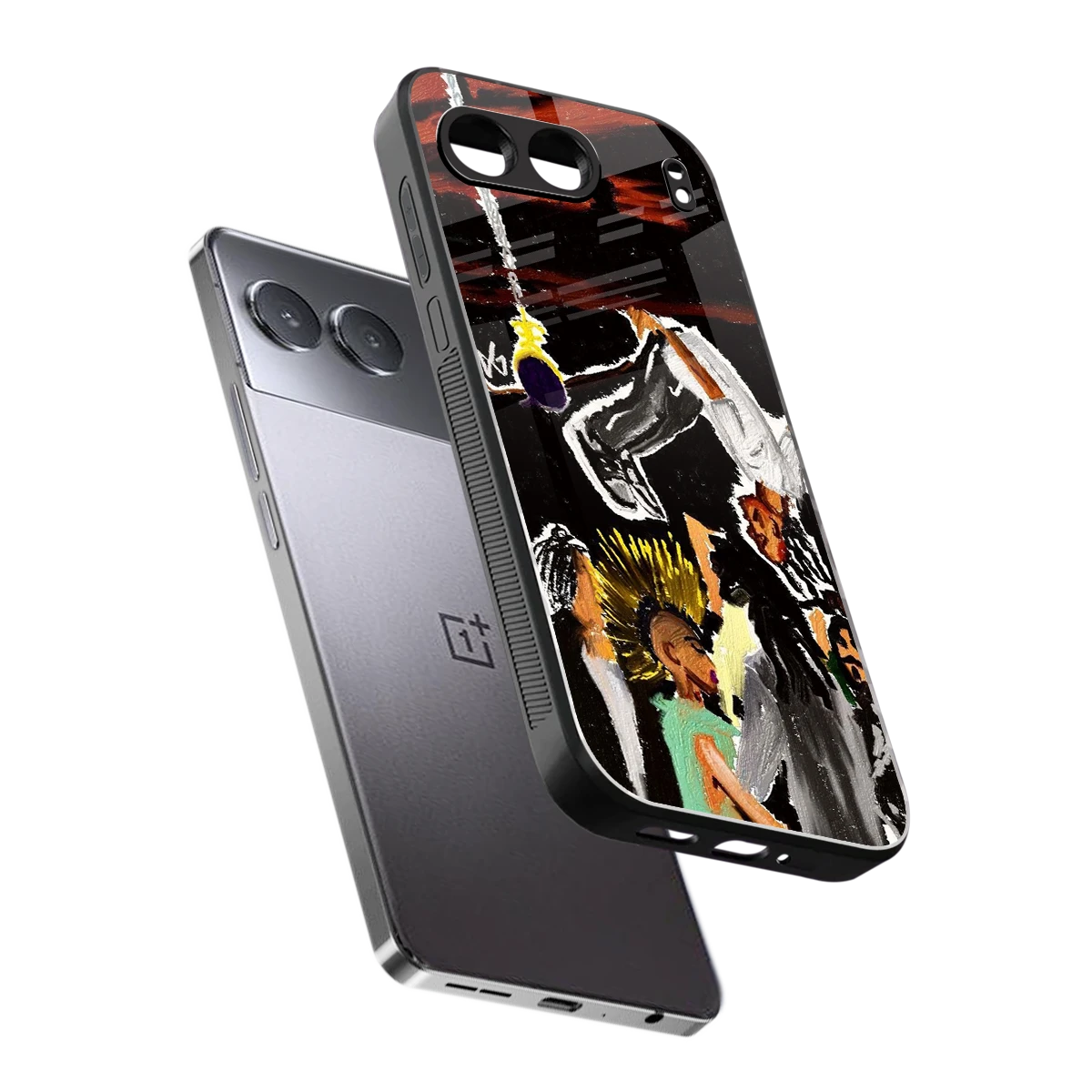 Gravity Break sleek oneplus nord 4 cover with tempered glass back and TPU edges