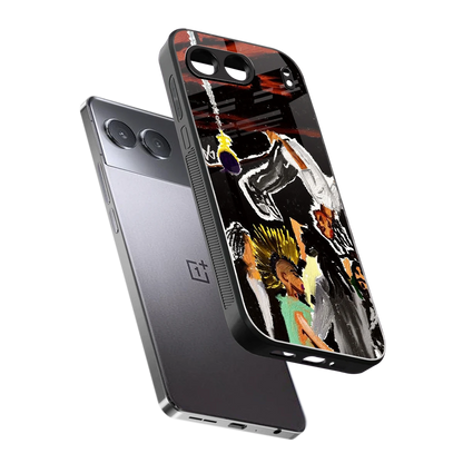 Gravity Break sleek oneplus nord 4 cover with tempered glass back and TPU edges