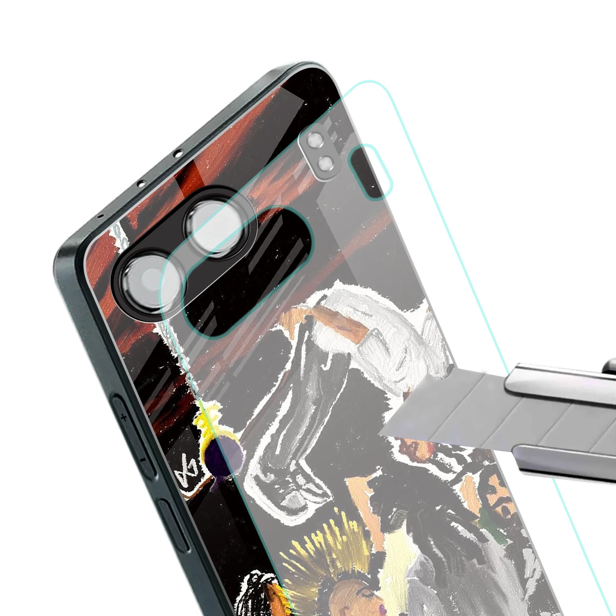 Gravity Break stylish phone case for oneplus nord 4 | glossy glass and slim fit