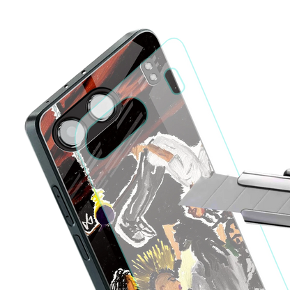 Gravity Break stylish phone case for oneplus nord 4 | glossy glass and slim fit