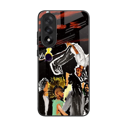 Gravity Break back phone cover | glass case for oneplus nord 5