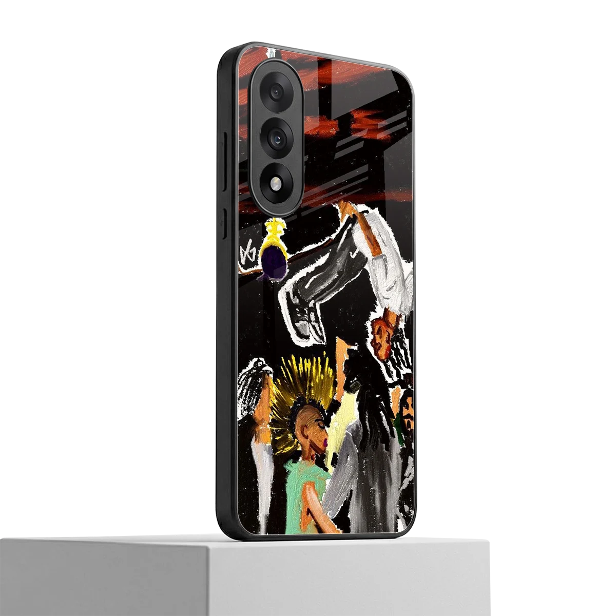 Gravity Break oneplus nord 5 mobile cover | shockproof glass phone case