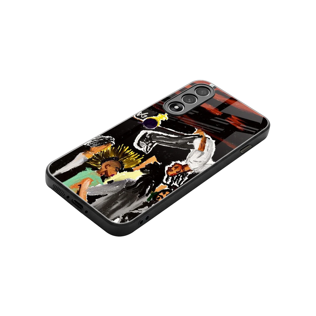 Gravity Break stylish phone case for oneplus nord 5 | glossy glass and slim fit