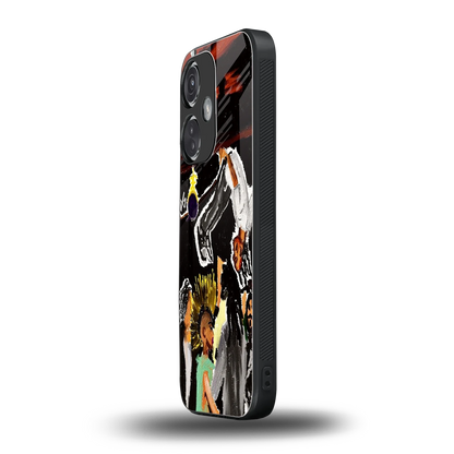 Gravity Break oneplus nord ce 3 mobile cover | shockproof glass phone case