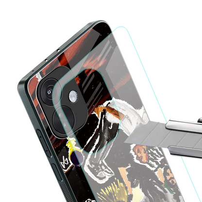 Gravity Break stylish phone case for oneplus nord ce 3 | glossy glass and slim fit