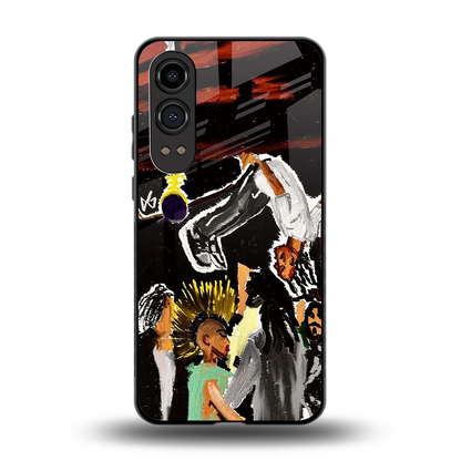 Gravity Break back phone cover | glass case for oneplus nord ce 4 lite