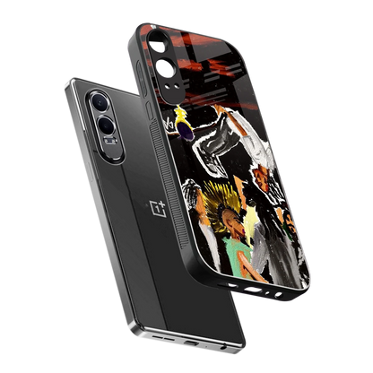 Gravity Break sleek oneplus nord ce 4 lite cover with tempered glass back and TPU edges